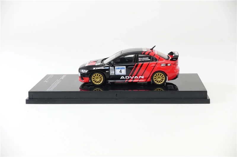 TW 1: 64 Evo X-Advan гоночный игрушечный автомобиль игрушки для детей литая модель автомобиля подарок на день рождения