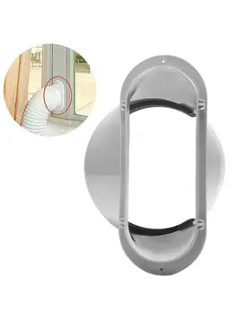 

Portable Adjustable Air Conditioner Exhaust Hose Flat Mouth Interface Accessories For Exhaust Pipe Air Conditioning Baffle