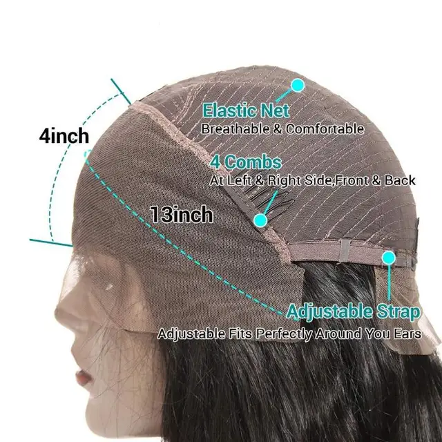 40 30 Inch Brazilian Straight 5x5 6x6 Closure Wig For Black Women 13x6 HD Lace Frontal Bone Straight Lace Front Human Hair Wigs 13x4 Lace Front wig