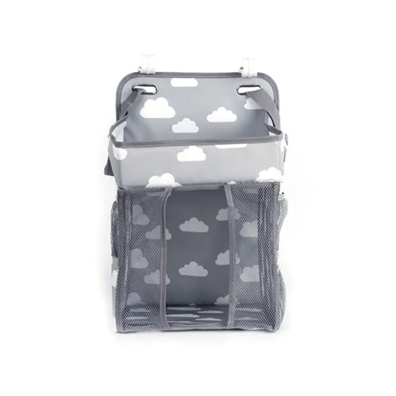 

Baby Hanging Foldable Diaper Storage Bag Nursing Diaper Stacker Organizer Holder NEW