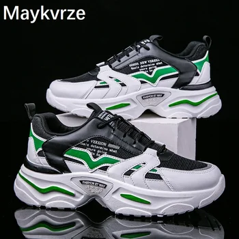 

Tide Men's shoes European and American wild Male casual sports shoes fashion Comfortable thick bottom Man sneakers