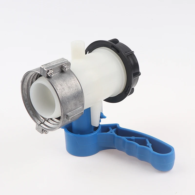 Plastic IBC Tank Container 1000 Liters Butterfly Valve
