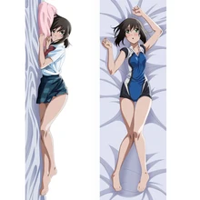 Mxdfafa японского аниме Hanebado! Dakimakura Чехол Cattoon Декоративные Чехлы для подушек длинная подушка для объятий крышка дропшиппинг