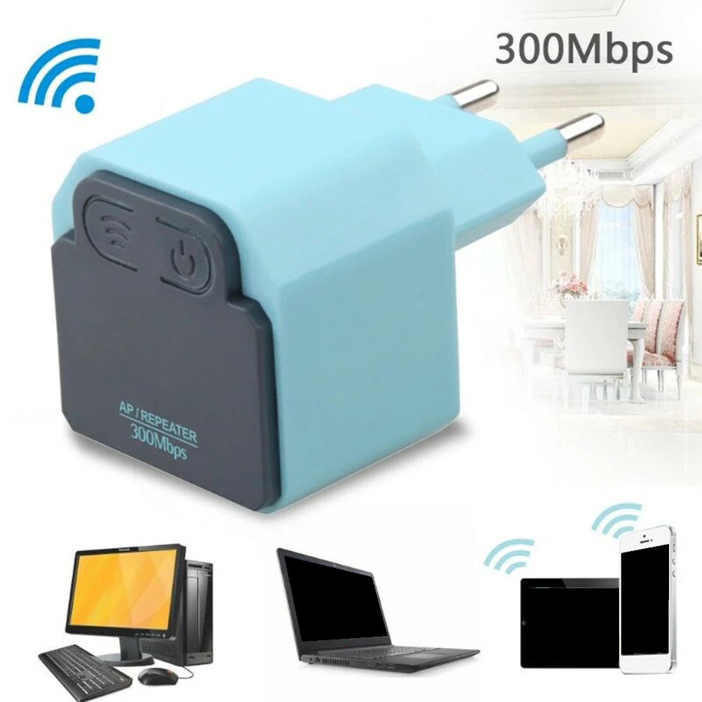 

Wireless WiFi Repeater Wifi Extender 300Mbps Wi-Fi Amplifier 802.11N/B/G Booster Repetidor Wi fi Reapeter Access Point