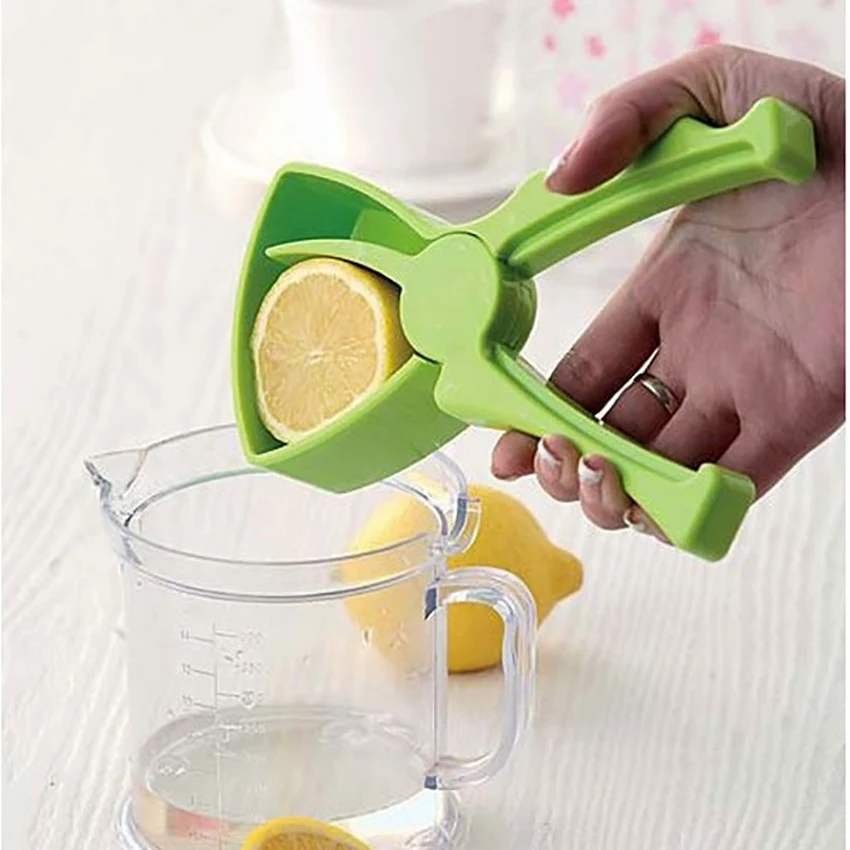 Plastic Lemon Lime Squeezer Heavy Duty Manual Hand Juicer Press For