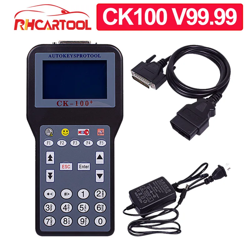 VDIAGTOOL CK100 ключевой программист CK-100 v99,99/46,02 CK100 ключ программист автоматический ключ программист с 1024 жетонами