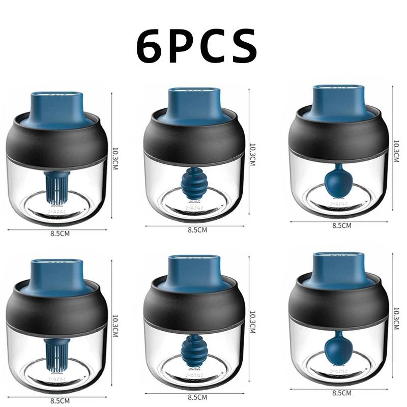 Blue 6Pcs