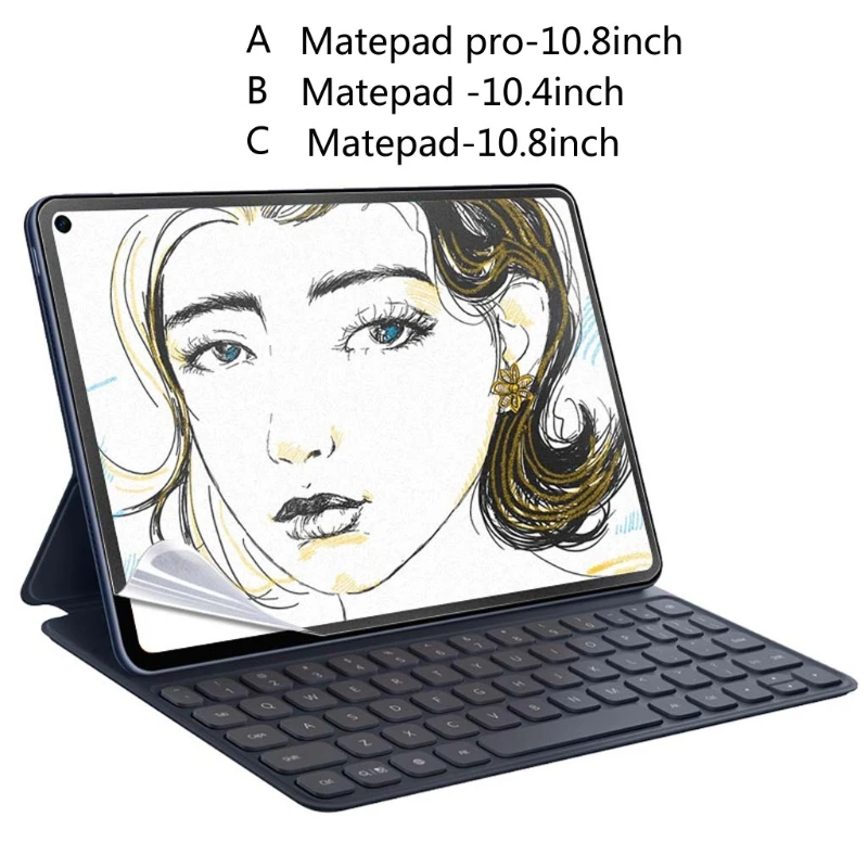 

Paper Screen Protector Film Matte PET Anti Glare Painting For MatePad Pro 10.8