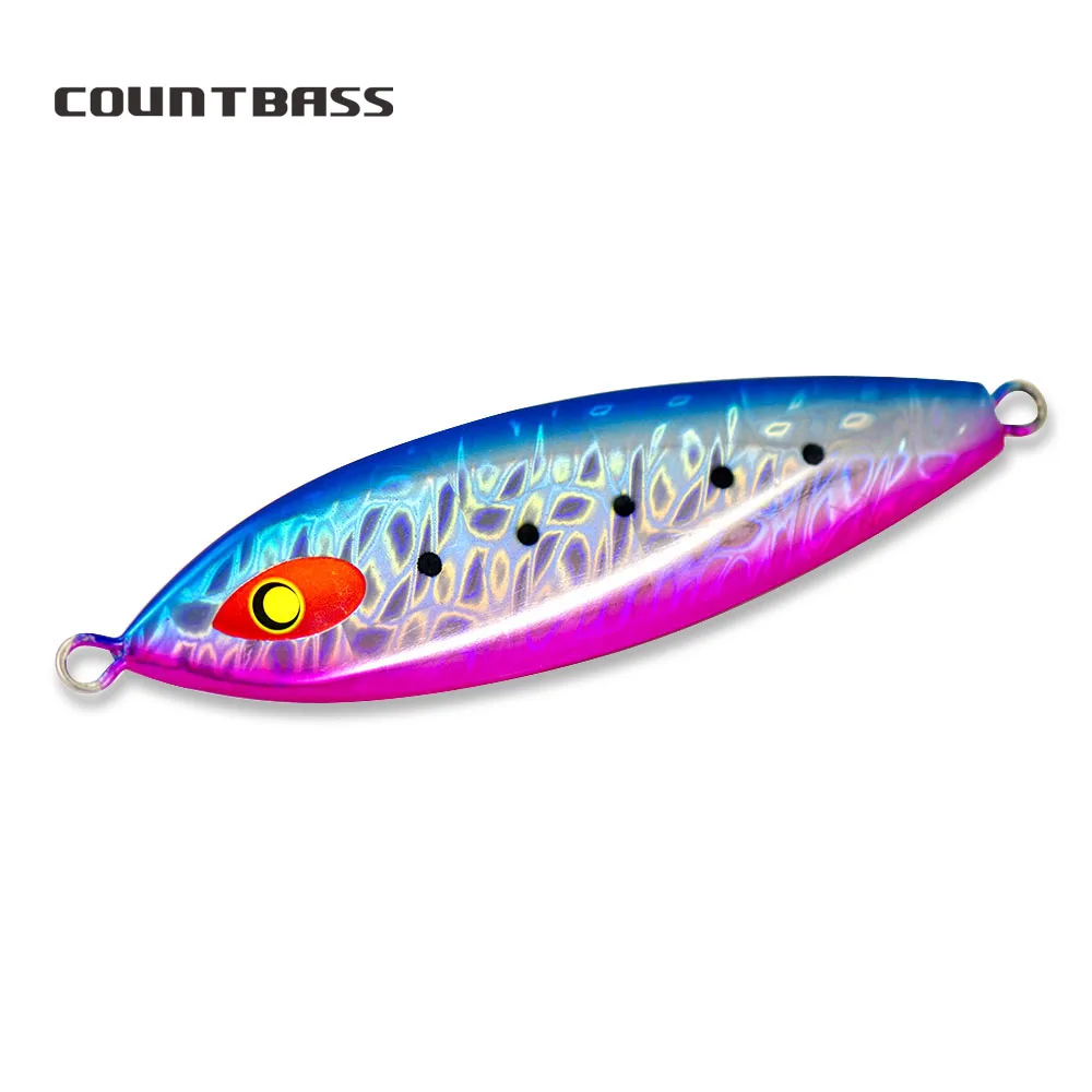 

Countbass 190g 6.7oz Slow Jerking and Long Falling Jigs Wobbling Action Metal Jigging Fishing Lures for Saltwater