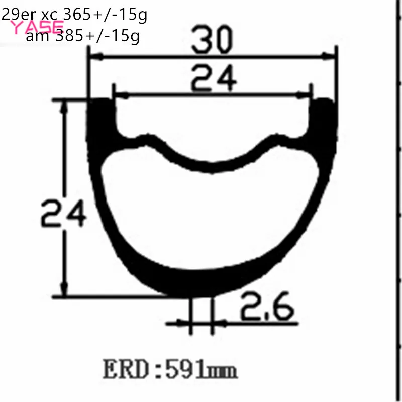 YASE 29er mtb дисковые карбоновые колеса 30x24 мм ассиметричные бескамерные карбоновые велосипедные колеса FASTace DA206 100x15 142x12 карбоновые колеса