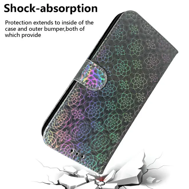 Блестящий лазер Etui для Coque samsung S10Plus Чехол samsung S10 Plus S10e S9 S8+ S7 откидная крышка для samsung Galaxy S10 чехол