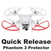 Protector de hélice de liberación rápida para DJI Phantom 3 Phantom 2, pala de Dron, accesorios de parachoques, piezas de repuesto protectoras, 4 Uds. ► Foto 1/6