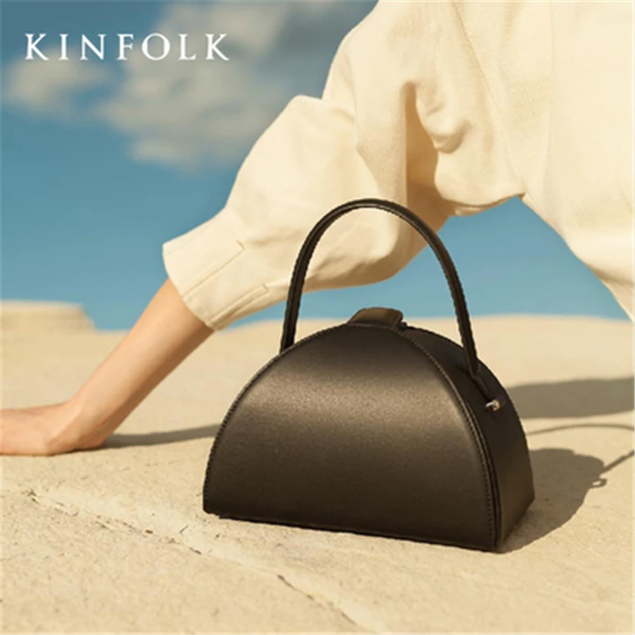 handbags New Satchel Pandora's box semi-circular bag retro geometry shoulder crossbody women bag