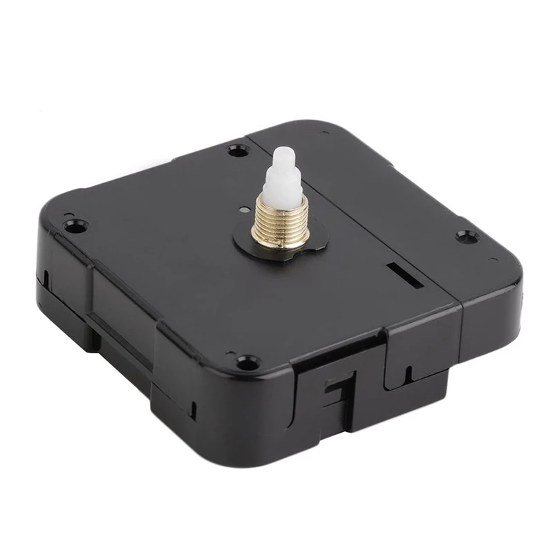 Черный кварцевый механизм для настенных часов черные стрелки набор запасных