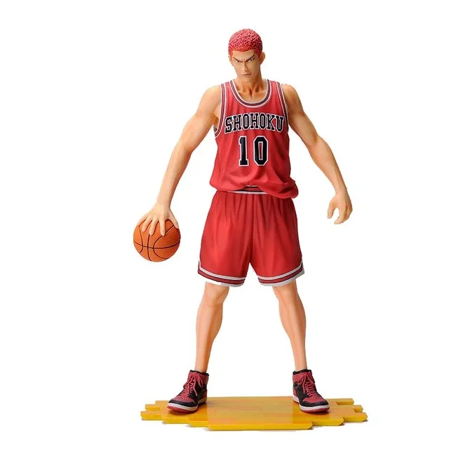 Hot 5pcs/set Slam Dunk Action Figure Toys Hanamichi Sakuragi Rukawa Kaede Akagi Takenori Miyagi Ryota Anime Figure Model Toys