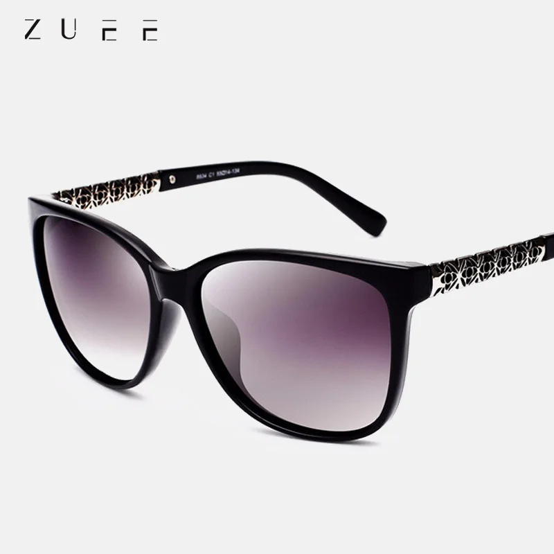 

Fashion Cat Eye Sunglasses Women White Frame Gradient Sun Glasses Driving UV400 Fashion polaroid Eyewear Women