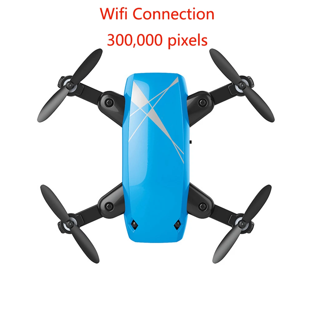 Wifi 300000 pixels Игрушка для мальчиков подарок S9HW мини складной Дрон S9 RC вертолет Бла(беспилотный летательный аппарат 6 оси гироскопа Quad оси хороший выбор для тренировки дронов - Цвет: Wifi 300000 pixels