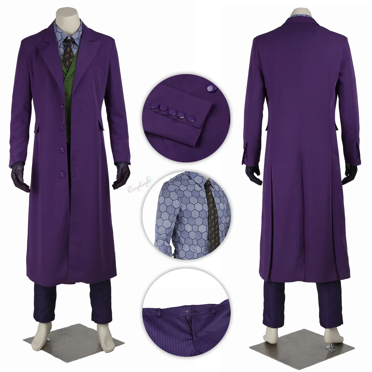 

Joker Costume The Dark Knight Cosplay Outfit