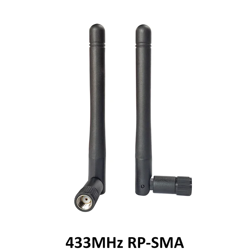 GRANDWISDOM 10pcs 433mhz antenna 3dbi sma female lora antene pbx iot module lorawan signal receiver antena high gain