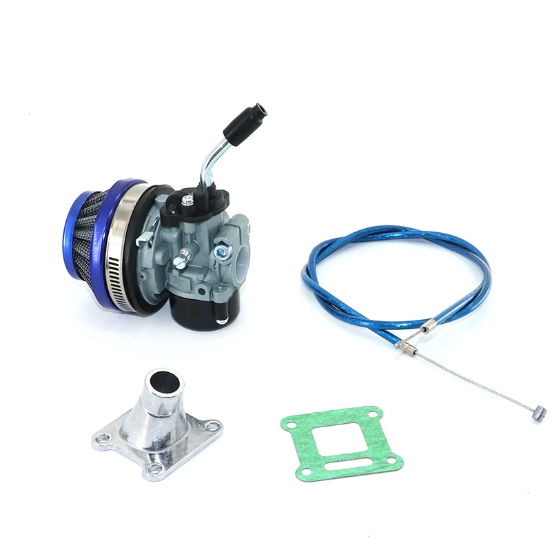 

ATV 49cc Performance 19mm Carburetor 58mm Air Filter cable Assembly for 2-stroke 49cc 50cc 60cc 66cc 80cc Mini Pocket Bike Group