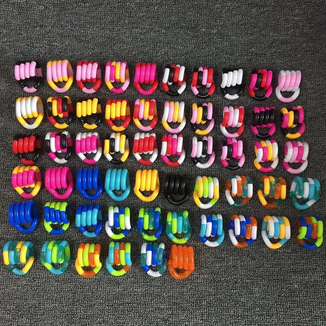 Stress Relief Variety Of Twisting  Winding Toy Boring Deformation Rope Adult Decompression Vent Toy Young Adult Random Color One Random 1PCS