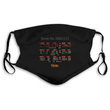 

Back to the Future Time Clock Return al futuro men's official Mouth Mask Women's kid PM2.5