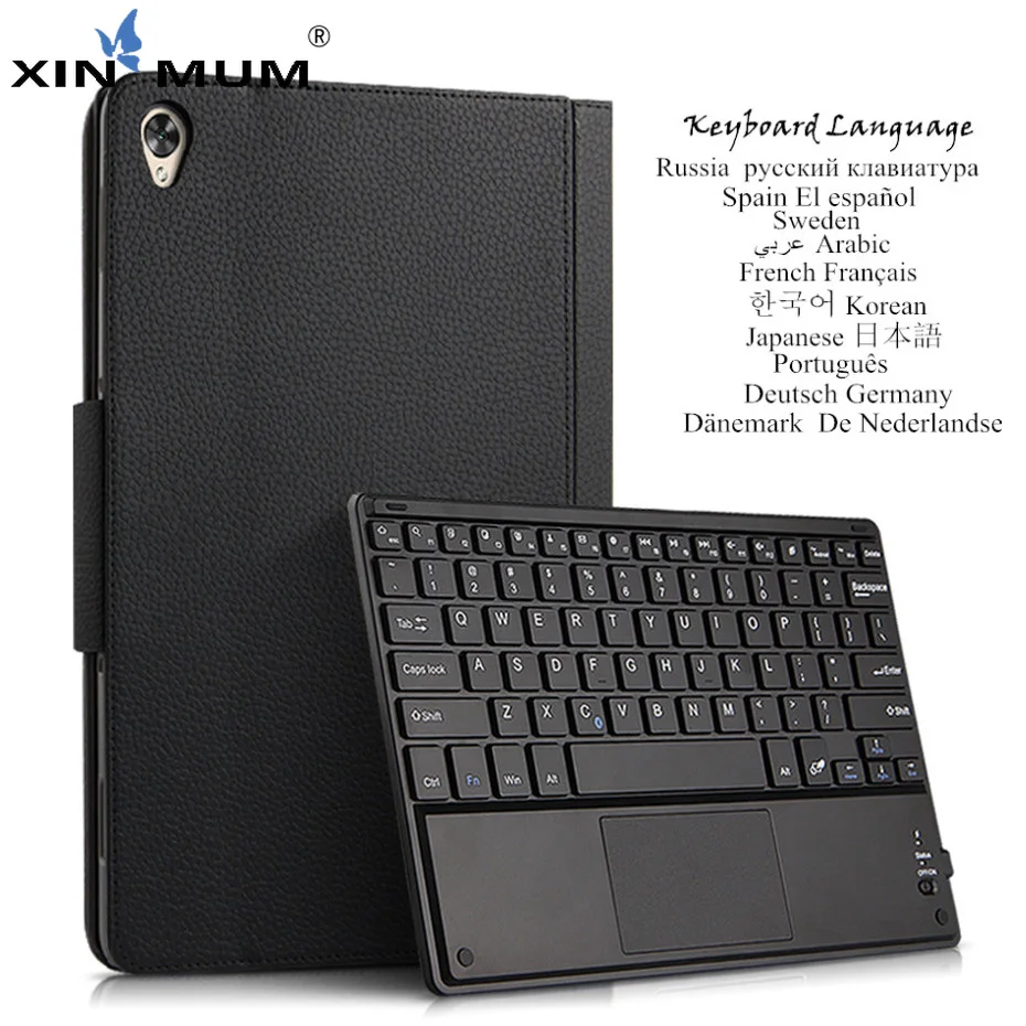 

Case for Huawei MediaPad M6 8.4 '' VRD-W09 VRD-AL00 Wireless Bluetooth Keyboard Protective Tablet Cover Multilingual Language