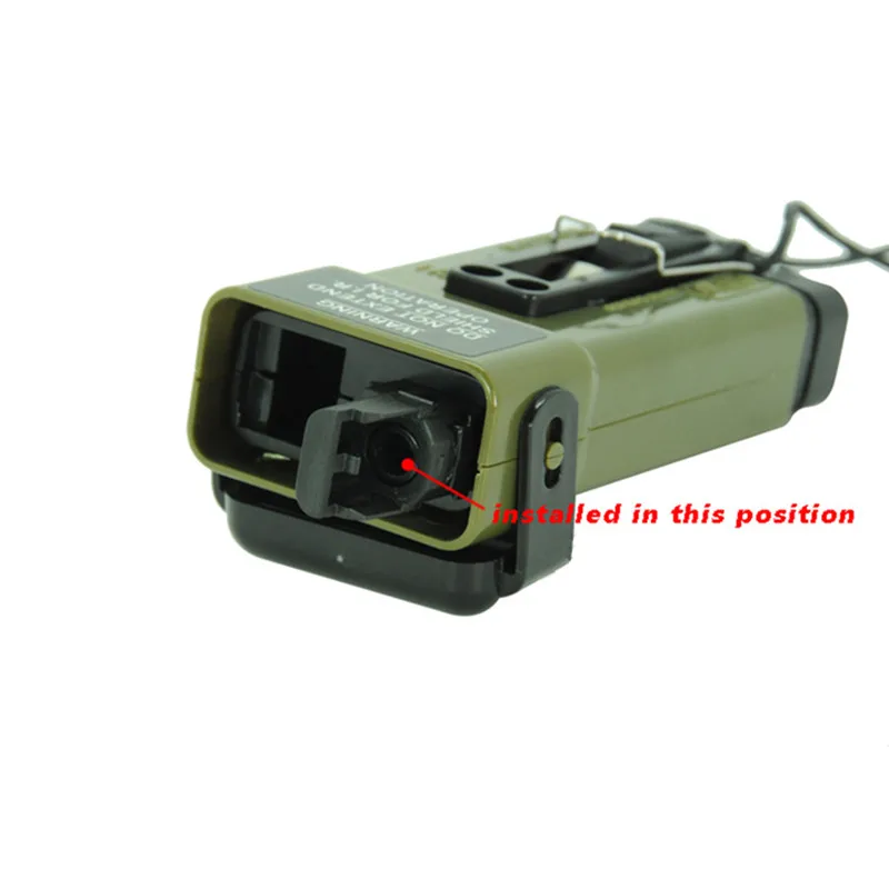 Outdoor Airsoft Tactical MS2000 Dummy BB Loader Helmet Strobe Light Dummy Model tb739