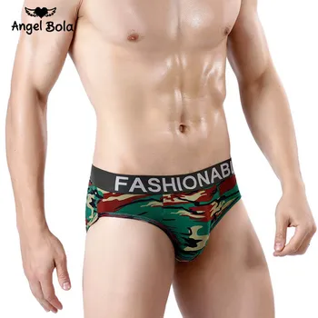 

Underwear Boxer Cueca Male Panties Mens Sexy Shorts Men's Camouflage Soft Underpants Knickers Shorts Men Trunks Drop Shipping