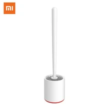 Xiaomi Mijia Yijie вертикальное хранение мягкой клеевой щетины щетки для туалета и держатель Очиститель набор кремнезема инструмент для чистки ванной комнаты