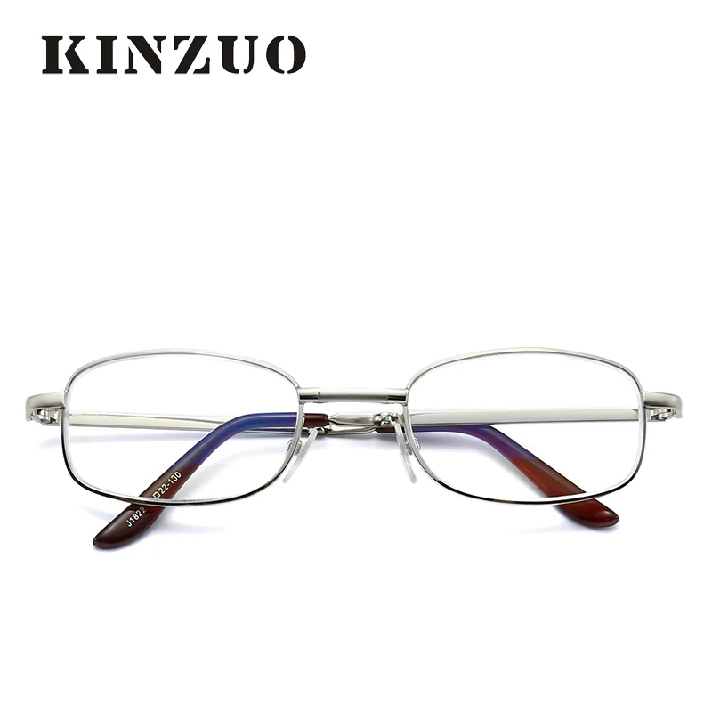 KINZUO анти-голубые легкие металлические очки для чтения складные пресбиопические очки UV400 тест дальнозоркости унисекс+ 1.0to+ 4,0 1822