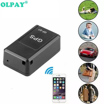 

Mini GF07 GPS Tracker Vehicle Strong Magnetic Free Installation GPS Tracking Locator Personal Tracking Object Anti Lost Tracer