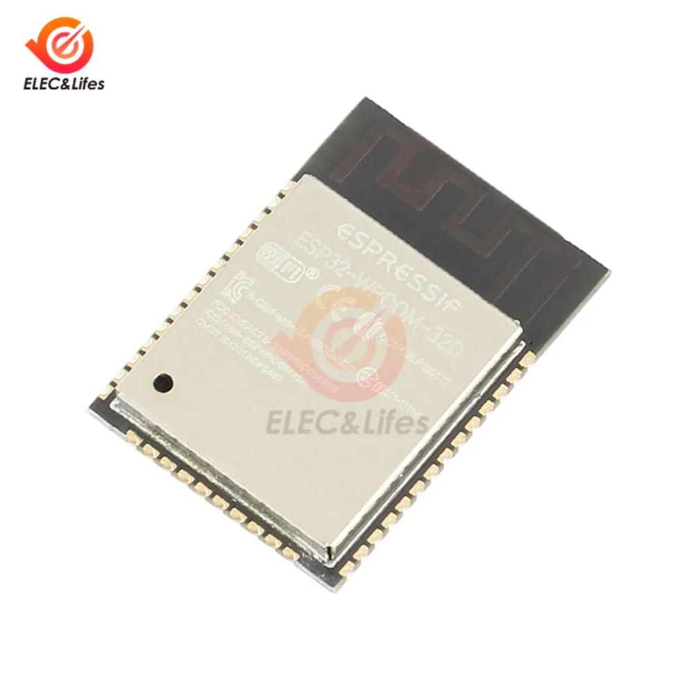 ESP32 ESP32-WROOM ESP32-WROVER модуль ESP32-WROOM-32D-32U ESP32-WROVER-I-IB-B Беспроводной Bluetooth WiFi IPEX двухъядерный модуль