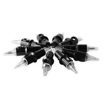 

5 pcs Disposable Semi-Permanent Makeup Black Tattoo Cartridge Needle RL Tattoo Gun Supplies 1RL/3RL/5RL/7RL/9RL/11RL/13RL/15RL