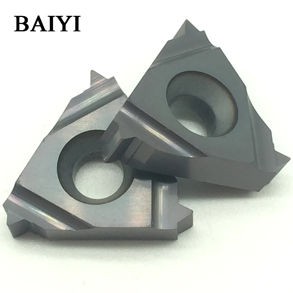 3//4/" BORING BAR INDEXABLE THREADING CNC LATHE 16IR 10 PCS INSERTS