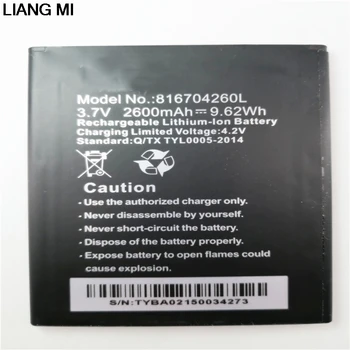 

100% original High quality 2600 mah brand batteries battery for BLU 816704260L Batteries with Repair Machine Tools for gift