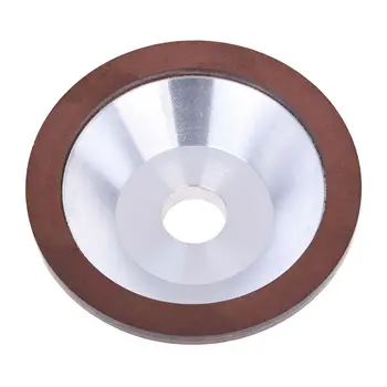 

100x32x20x10x3mm Resin Bonded Flaring Cup Diamond Grinding Wheel 240 Grit