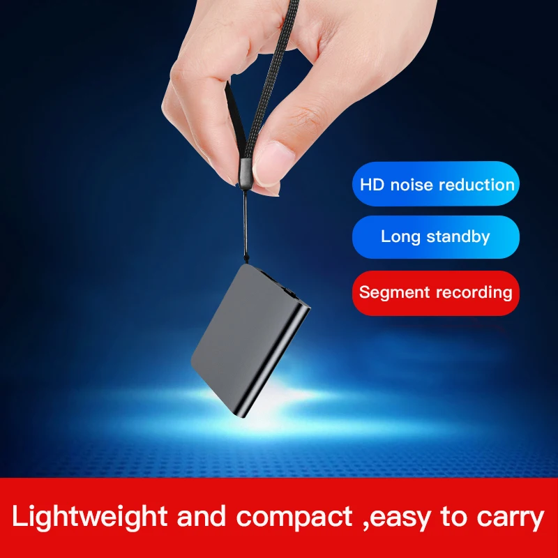 Voice Recorder 8-32GB Activated Mini Digital Voice Recorder Pen Professional Voice Recording Micro Sound Dictaphone Audio Recorder MP3 Player