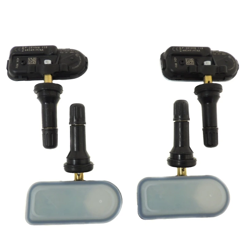 4 шт. 68249197Aa 68239720Aa Tpms датчики давления в шинах 434 МГц для 2014-2018 Jeep Cherokee Ram 1500 2500 |