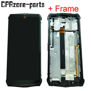 

6.3" Black / Silver With Frame For Blackview BV9100 LCD Display withTouch Screen Digitizer Assembly