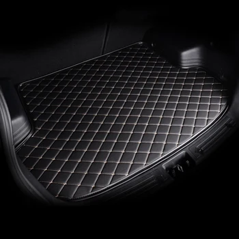 

custom Car trunk mat for Skoda all models fabia octavia rapid superb kodiaq yeti car styling auto accessories