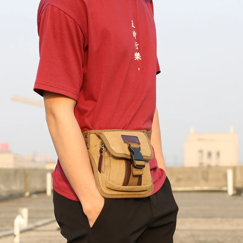 

Japanese-style-Style 2018 New Style Men Trend Korean-style Wallet Sports Bag Canvas Bag MEN'S Messenger Bag Casual Wallet