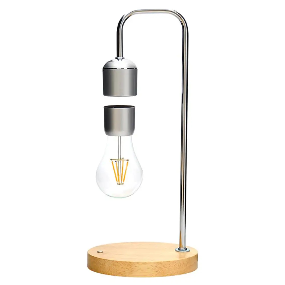 

Magnetic Suspension Light Bulb Floating Light Floating Table Home Lamp Base US Plug Low Power Consumption Energy Saving