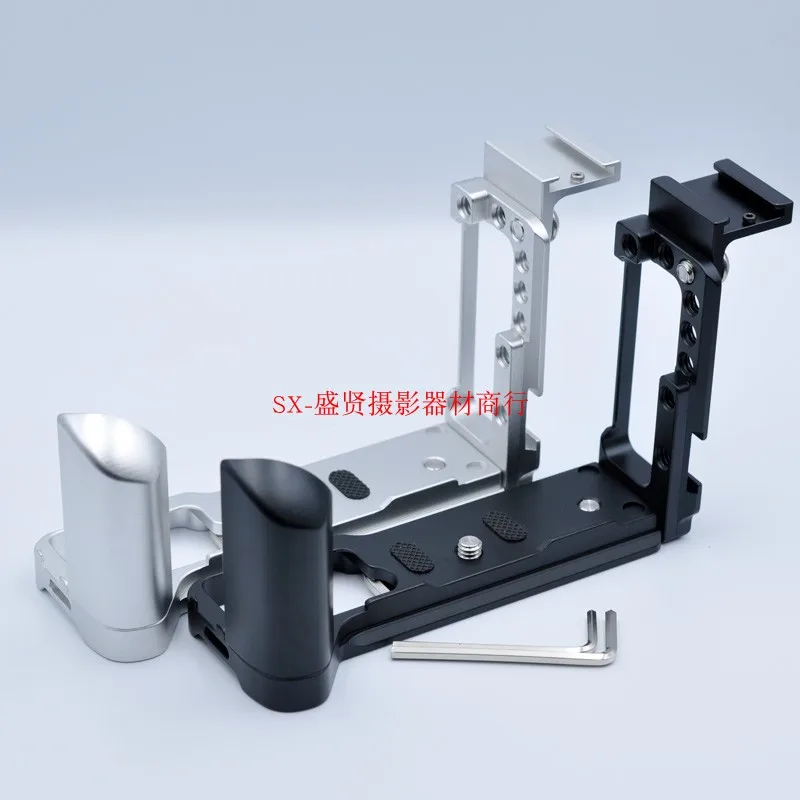 

With hot shoe Camera Expansion Quick Release L-Plate Bracket for Olympus EM5 III E-M5 Mark III Micro Single Camera
