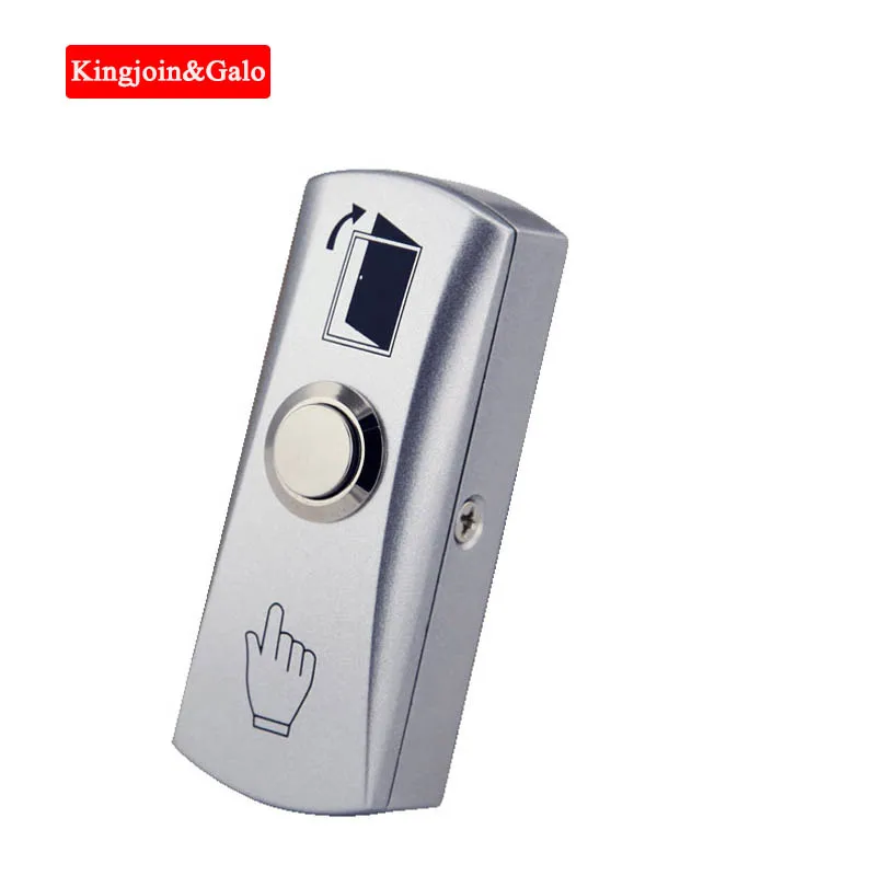 

Zinc Alloy GATE DOOR Exit Button Exit Switch For Door Access Control System Door Push Exit Door Release Button Switch