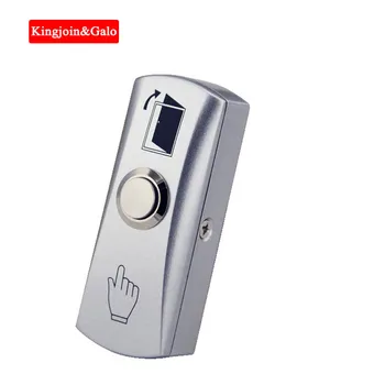 Zinc Alloy GATE DOOR Exit Button Exit Switch For Door Access Control System Door Push Exit Door Release Button Switch ir no touch door exit for access control system