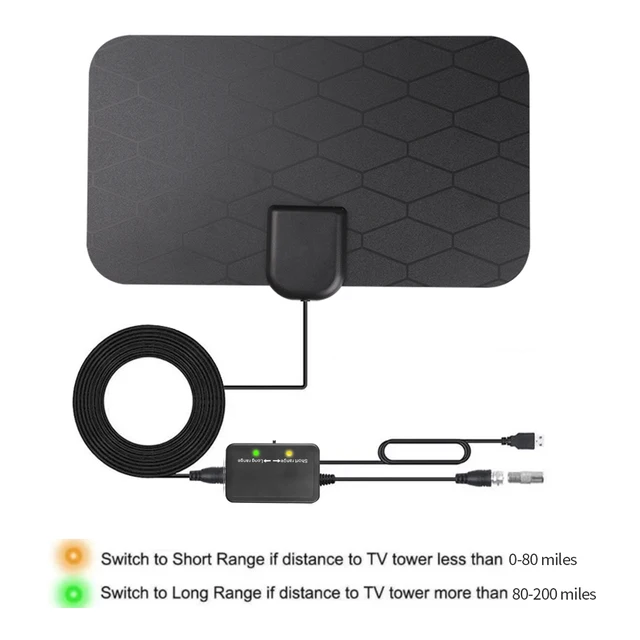 PBD U2013 Antena Digital HDTV Para Exteriores Con Aplificador De Alta