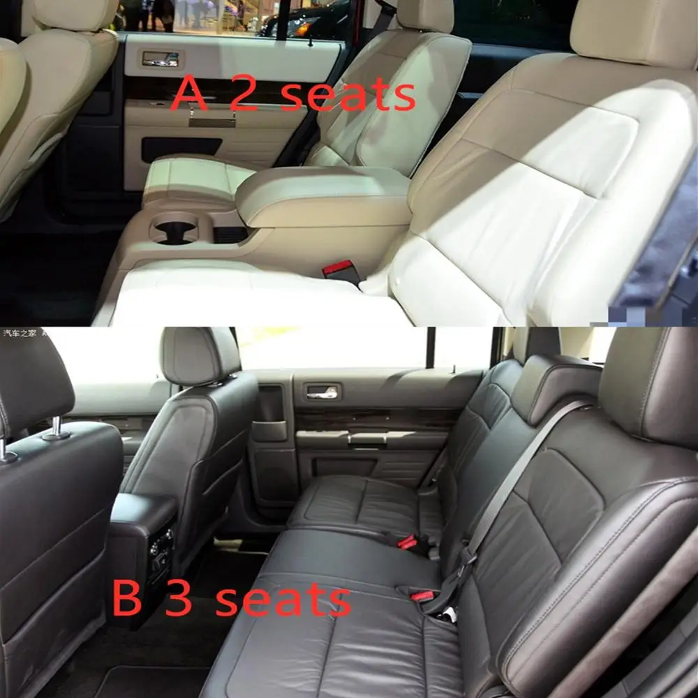 Изготовленные на заказ автомобильные коврики 3 ряда для Ford Flex 2009 2010 2011 2012 2013 Ford Flex ковры
