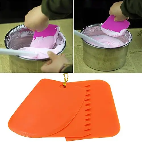 3 шт. скребки для глазировки теста|Стойки| |