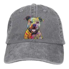 Остерегайтесь нейтральной регулируемой бейсбольной кепки Pit Bulls